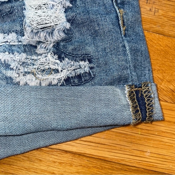 SO high waisted denim shorts size 5/27 - Picture 10 of 11